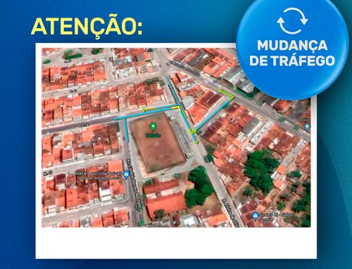 Prefeitura de Lagarto/Semop informam: Mudança na circulação do trânsito no Conjunto Laudelino Freire
