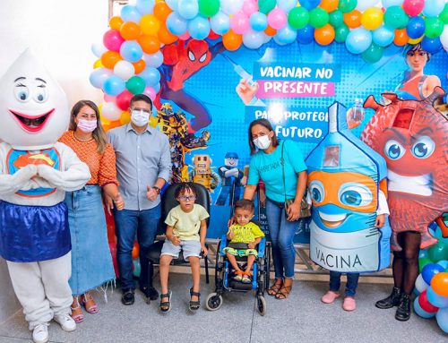 Prefeitura de Lagarto inicia vacinação do público infantil de 5 a 11 anos com comorbidades ou deficiência permanente e quilombolas