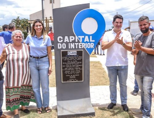 Prefeitura de Lagarto entrega reforma e modernização da Pça José Rosendo dos Santos na Várzea dos Cágados