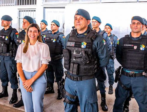 Mais segurança: Prefeita de Lagarto recepciona treze novos policiais militares que reforçarão o efetivo do município