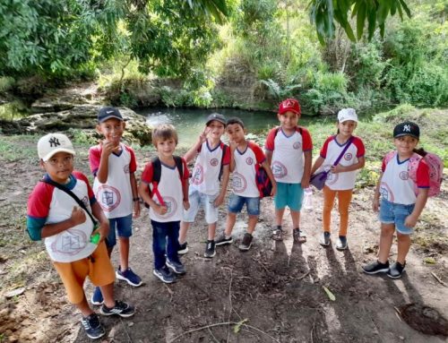 Estudantes do povoado Mariquita visitam o Parque do Saboeiro e têm oportunidade de estarem mais perto da natureza