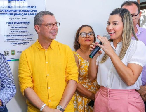 Ao lado do governador Fábio Mitidieri, prefeita Hilda Ribeiro participa de série de inaugurações em Lagarto