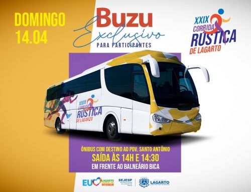 29ª Corrida Rústica de Lagarto: Prefeitura disponibiliza ônibus para o ponto da largada