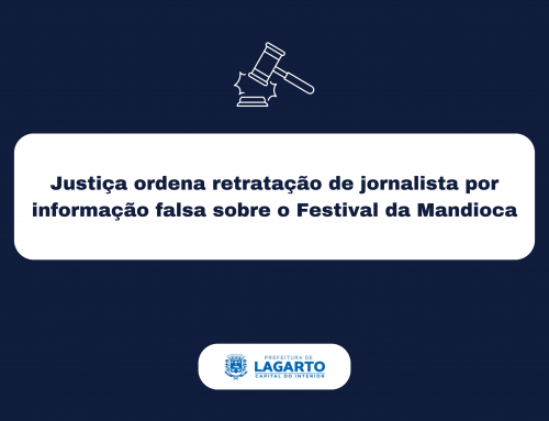 Justiça ordena retratação de jornalista por informação falsa sobre o Festival da Mandioca