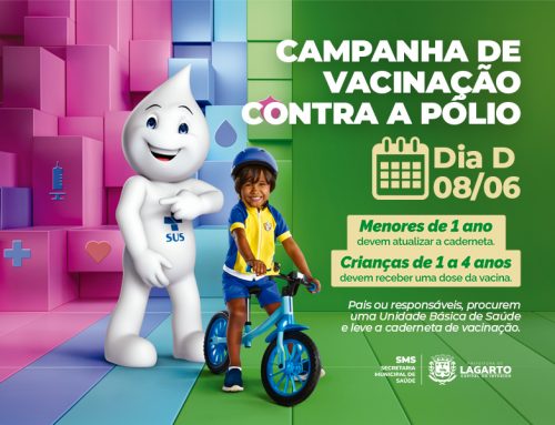 Dia D da Campanha de Vacinação contra a Poliomielite acontece neste sábado
