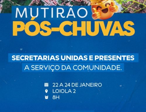 Prefeitura de Lagarto realiza 1º Mutirão Pós-Chuvas no bairro Loiola II