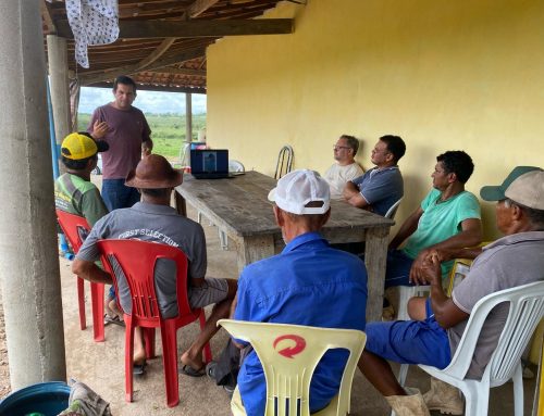 Prefeitura de Lagarto realiza visita a produtores para orientá-los sobre a preparação dos viveiros e criação de peixes